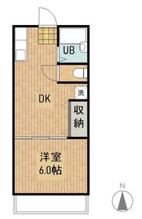 フェリーチェ大工【3階】の間取り