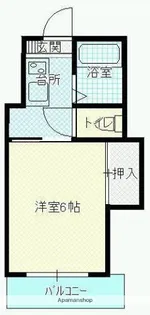 CASAⅡ【202号室】の間取り