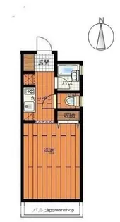 ケントクレール宮崎大工町【2階】の間取り