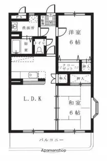 メゾン・ド・笹【3階】の間取り