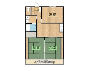 サンコート恒久【105号室】の間取り