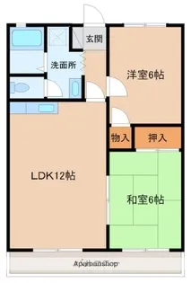 ファルール吉永【2階】の間取り