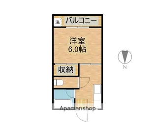 コーポSK【1階】の間取り