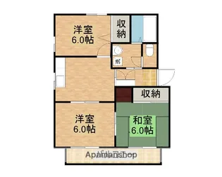 メゾンドールM【B202号室】の間取り