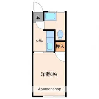 大和荘(やまとそう)【18号室】の間取り