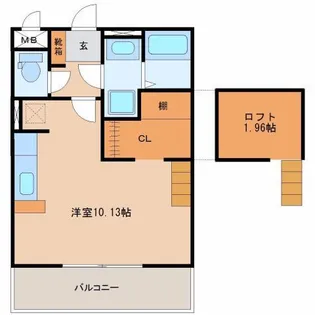 スペランツァ・ベル【3階】の間取り