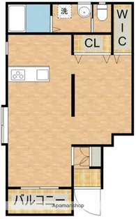 マイハウスⅢ【201号室】の間取り