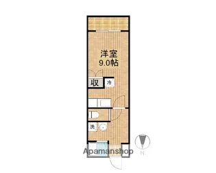平成企画コーポ【302号室】の間取り