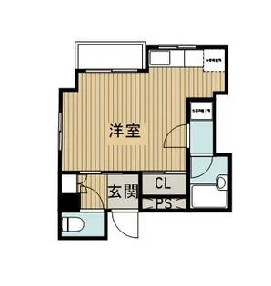 アトムズビル【701号室】の間取り