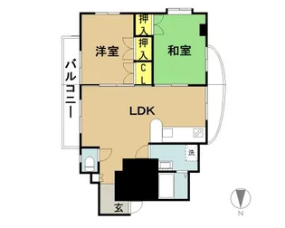 オフィスティ第1ビル【3階】の間取り
