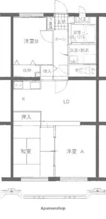 第2ユーミーハイツ【401号室】の間取り