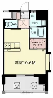 CALIFORNIA APT【7階】の間取り