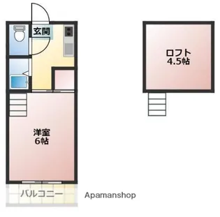 CLEVER【2階】の間取り