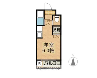 SI瀬頭【402号室】の間取り