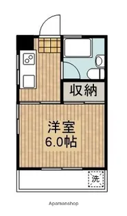 ベルヴィーユ大淀【501号室】の間取り