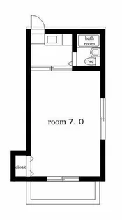 スペースコロニー【401号室】の間取り