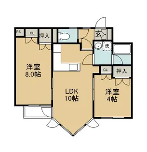 TKH−Ⅱ【5階】の間取り