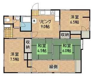 宮崎県宮崎市桜ケ丘町【一戸建】の間取り