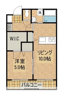 PRELUDE AOBA【2階】の間取り