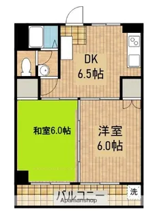 山本第2マンション【403号室】の間取り