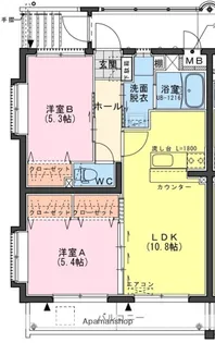 NUOVE CONNESSIONI【206号室】の間取り