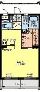 CHISEL【1階】の間取り