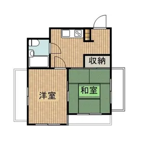 桂ビル【507号室】の間取り
