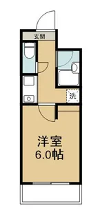 ライヴリー加納【411号室】の間取り