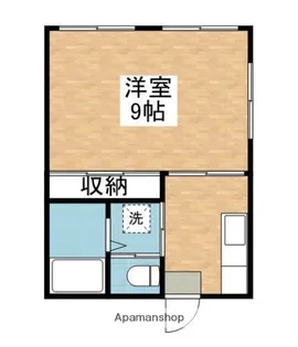 米良ビル【202号室】の間取り