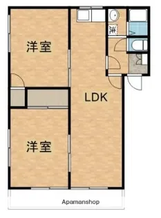 ドミール90【1階】の間取り