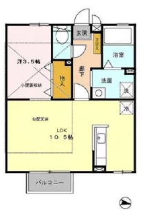 レグルス8【2階】の間取り