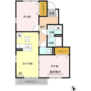 N court【1階】の間取り