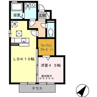 トロンルミネ【1階】の間取り