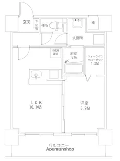 F・STAGE江平EAST【7階】の間取り