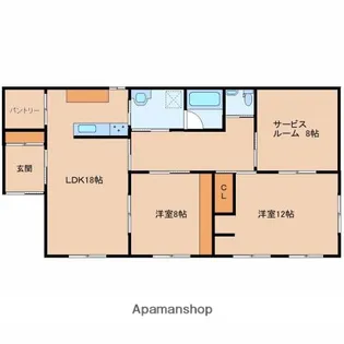 宮崎県宮崎市昭和町【一戸建】の間取り