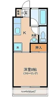 プライムコート(清武)【405号室】の間取り