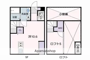 LUNGO【2階】の間取り