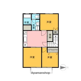 フリーダムアイ【2階】の間取り