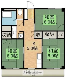 東和ビル【203号室】の間取り