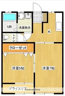 ソレイユ高木 A棟【1階】の間取り