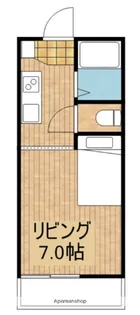ノースルピナス【205号室】の間取り