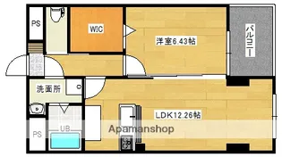 マグノリアコート【8階】の間取り