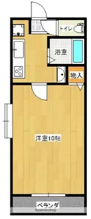 第8年見マンション【4階】の間取り