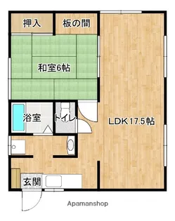 ゴールドⅠ【1階】の間取り