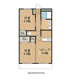 ライトプレイス【1階】の間取り