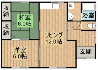 宮崎県都城市志比田町【一戸建】の間取り