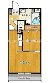 サンリシールアビテ【3階】の間取り