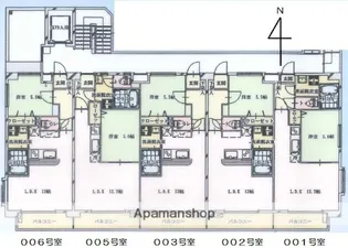 あいらんど早水【4階】の間取り