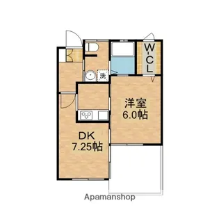 TRES【1階】の間取り