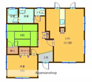 宮崎県北諸県郡三股町大字宮村【一戸建】の間取り